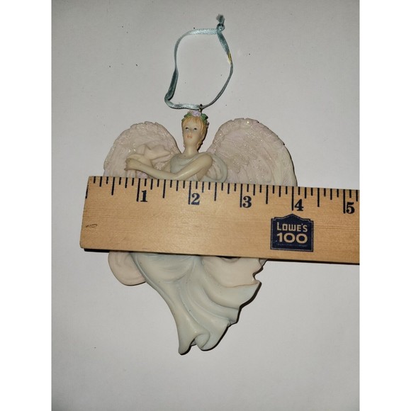 Roman Inc 1998 Ceraphim Angel Peace On Earth Christmas Ornament  EUC - Picture 11 of 11